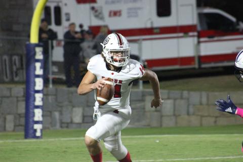File photo RCHS quarterback Gunner Stockton passed for 43 touchdowns and ran for 19 last season. 
