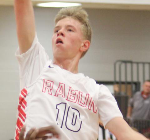 Andy Diffenderfer/The Clayton Tribune Gus Hood netted a game-high 26 points last Saturday as Rabun County edged Putnam.