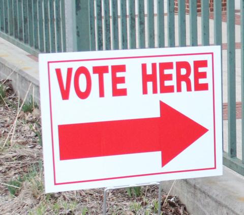 File photo. Social distancing will be required at polls June 9. 