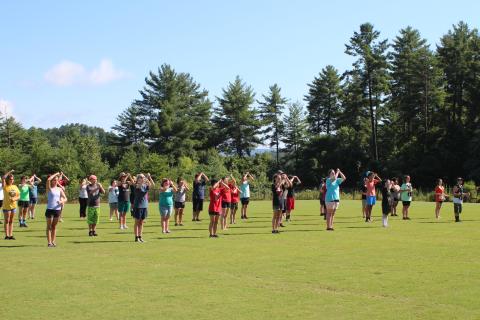 Megan Broome/The Clayton Tribune. 2020 RCHS Band Camp.