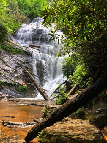 Wayne Knuckles/The Clayton Tribune. Area waterfalls draw a large number of visitors each year, but officials urge safety first when it comes to viewing.