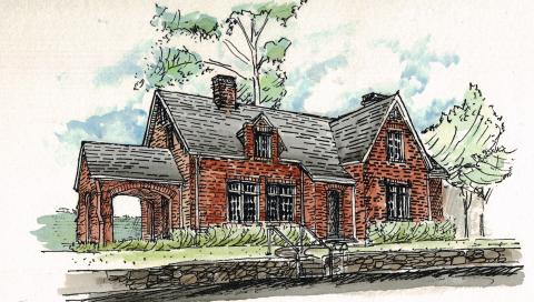 Artist rendering of the new Place of Hope North Georgia building in Clayton.