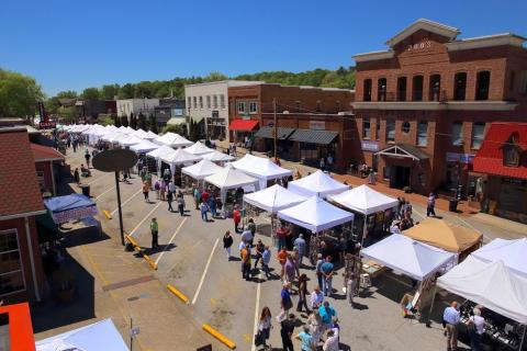 Photo courtesy Randy Sells. Celebrate Clayton is coming to town this weekend after being cancelled last year due to COVID-19. There will be about 90 vendors at the festival. It is free to attend and open to the public. 
