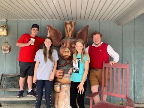 Photo courtesy Rabun County 4-H. Rabun County 4-Hers recently competed at the district level.