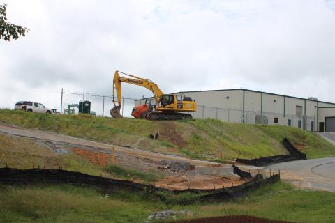 Megan Broome/The Clayton Tribune. The SPLOST project will allow expansion of the 96-bed county jail and the building of a new sheriff’s office facility to be relocated to a site across the street from the jail facility off of Bowen Creek Rd. in Tiger. 
