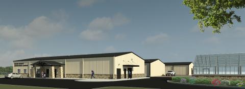 Photo courtesy of Rabun County Schools. A rendering of Rabun County High School’s $7 million Agricenter once construction is complete. The facility will be the home of the Rabun County Future Farmers of America (FFA). 