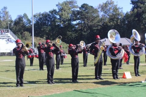 Photo courtesy of Matt Leff, Rabun County Marching Wildcats 