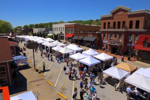 File photo. Clayton members voted Tuesday to close part of Main Street on Saturday, April 23, and Sunday, April 24, for Celebrate Clayton. The decision came after debate from council and community members about where the event should be located.