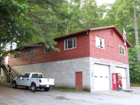 Photo courtesy of Rabun County Fire Services. The current Station 8-Satolah fire station will be relocated after commissioners approved purchase of 15 acres of land for $295,000. 