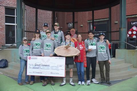 Submitted photo. Submitted photo The Tallulah Falls School Pit Vipers brought home grand champion and reserve grand champion honors last Saturday from Memphis, Tenn. 