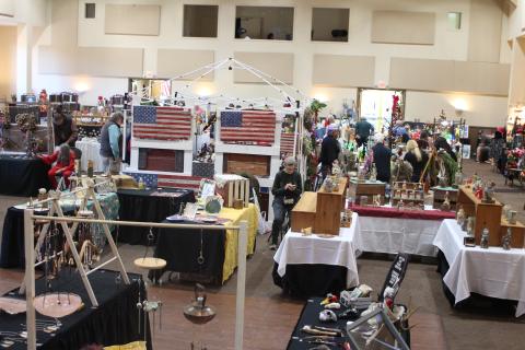 Megan Broome/The Clayton Tribune. The Festival of Trees and Holiday Shopping Exposition was held at the Rabun County Civic Center last Friday and Saturday.