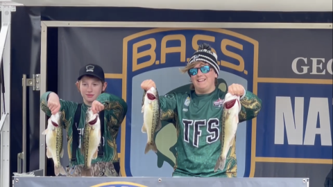 TFS Athletics. Tallulah Falls Middle School students DJ Broome and Jack Thomson finished 11th over at the Georgia Bass Nation State Tournament. 