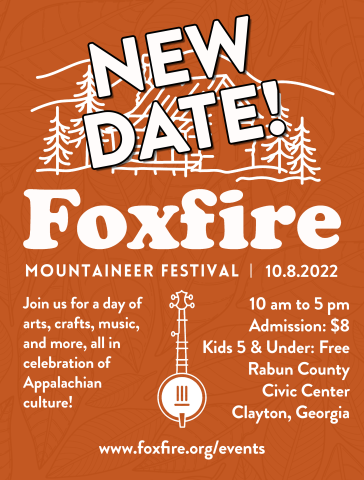 The Foxfire Mountaineer Festival was rescheduled to Saturday, Oct. 8 due to weather concerns with Hurricane Ian.