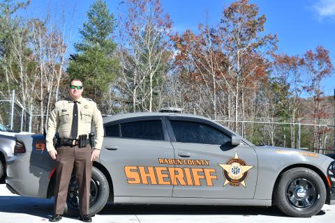 Megan Broome/The Clayton Tribune. Deputy Matt Chaney leads the Rabun County Sheriff’s Office S.T.E.P unit. The law enforcement agency was recently awarded a $24,724 High Visibility Enforcement (HVE) grant from the Governor’s Office of Highway Safety (GOHS). This is the second year the office has been awarded the grant. 