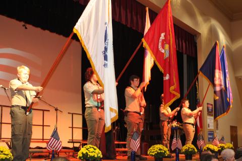 Megan Broome/The Clayton Tribune. The annual Veterans Appreciation Dinner, with the photo taken from last year, is Thursday, Nov. 10.