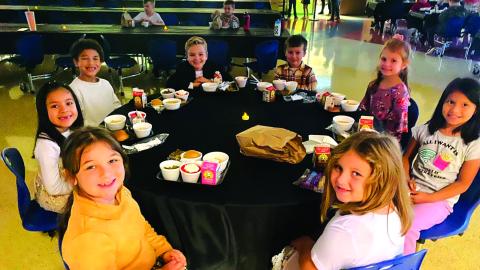 Photography courtesy of Rabun County Primary School. It’s a good meal for the students of Mrs. Guffie and Mrs. Hibbert.