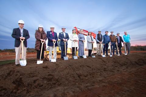 Submitted photo. NGHS held a groundbreaking for its newest Medical Plaza, located in Bethlehem Dec. 1. 