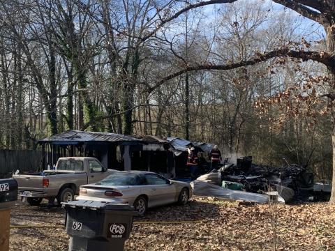 Christmas Eve fire kills one in Franklin County 
