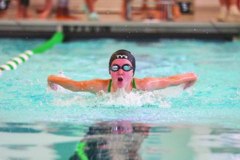 TFS Athletics. TFS sophomore Madison Dampier now is the state title holder in the 100 butterfly.