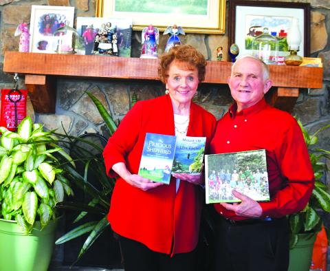 Megan Broome/The Clayton Tribune. George and Marywinn Lent married on Dec. 24, 1966. The couple has five children; 17 biological grandchildren; one great-grand child; and helped raise five Russian orphans. They also authored books about their lives and encourage everyone to read them as daily devotionals honoring God. 