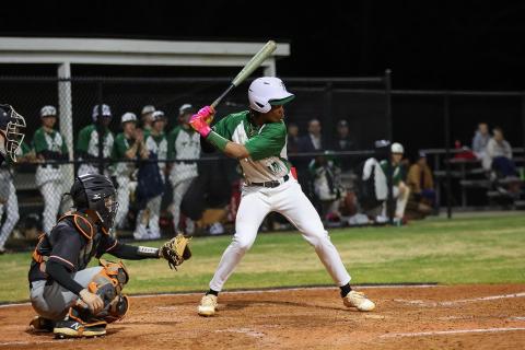 Photo courtesy Austin Poffenberger. Rohajae Pinder and the TFS Indians fell on the final out to No. 1 ranked Prince Avenue Christian. The Indians travel to Barrow Arts and Science Academy for a double header on Friday, March 31. 