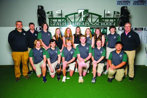 Submitted photo. The 2023 Tallulah Falls boys and girls golf teams. 