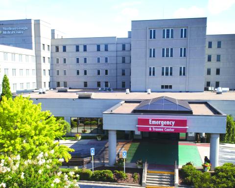 Photo submitted. Gainesville’s Level I trauma center is participating in a clinical trial.