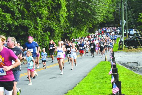 Enoch Autry/The Clayton Tribune. In 2022, a total of 653 runners participated in the Rabun Ramble. This year’s Ramble will take place on Saturday, July 1. The Lake Burton Fun Run also will take place on Saturday, July 1. 