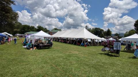 File Photo/Megan Broome/The Clayton Tribune. The 26th Dillard Bluegrass Festival will raise money for Rabun County nonprofits Friday, Aug. 4 and Saturday, Aug. 5. Last year’s event, pictured, raised money for nine Rabun County nonprofits.
