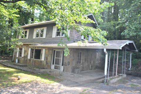 Megan Broome/The Clayton Tribune. This “Rock House” building located near Tallulah Falls Town Hall is in the works to be renovated for a law enforcement facility that could potentially house the police department, Georgia State Patrol and Georgia Department of Natural Resources (DNR). 