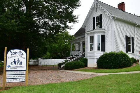 Photo courtesy Kimberly Brown. The Family Resource Center of Northeast Georgia, located at 191 Jefferson Street, Clarkesville, provides a wide variety of services to help strengthen families. Those include counseling, non-custodial visitation, parenting and life-skills classes, substance abuse and addiction therapy, child abuse recovery and more. 