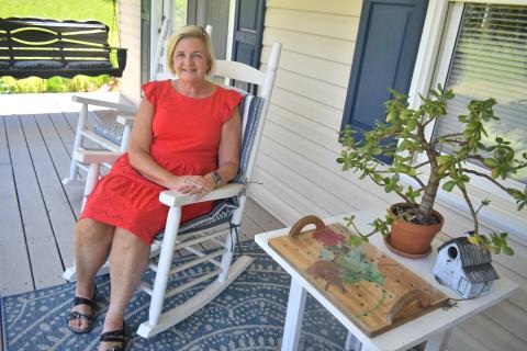 Megan Horn/The Clayton Tribune. Rabun County native Wanda Law has 33 years of experience in education as a teacher, assistant principal and principal. Her inspiration came from her grandmother Varina Ritchie who was a teacher at school houses in Satolah and Lake Burton. Law now coaches administrators through her own business. 
