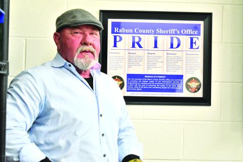 Megan Horn/The Clayton Tribune. Lt. Mark Gerrells retired from the Rabun County Sheriff’s Office on Jan. 15 after serving in law enforcement for four decades. Gerrells was the training director for the department. 