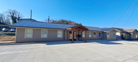 Megan Horn/The Clayton Tribune. This renovated building at 137 Hiawassee Street in Clayton will be the location of the new Rabun County Water and Sewer Authority (RCWSA) business office. The transition of water and sewer infrastructure from the City of Clayton to the RCWSA is scheduled to close at 9 a.m. Monday, Feb. 26 at the new location. 