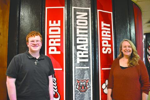 Megan Horn/The Clayton Tribune. RCHS senior drama student Isaac Craig, the 2023-2024 STAR Student, chose Georgann Lanich as his STAR Teacher. Craig earned a 1410 on the SAT and is in the top 10 percent of his graduating class. 