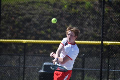 Wade Cheek/The Clayton Tribune. RCHS freshman Rett Walker Potzner. 