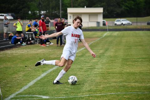 Wade Cheek/The Clayton Tribune. RCHS senior Jack Vepraskas. 
