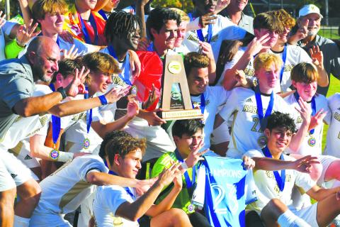 Wade Cheek/The Clayton Tribune. The Rabun Gap boys soccer team is set to start their 2024 season on Friday, Aug. 9 when the Eagles will take on Wesleyan Christian Academy in a rematch of last year's state title game. 