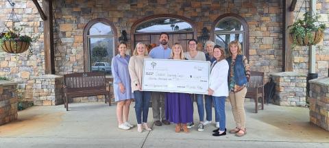 Megan Horn/The Clayton Tribune.  The Creative Learning Center (CLC) recently received the North Georgia Community Foundation (NGCF) Opportunity Grant in the amount of $11,000 to go towards expanding their new infant program.