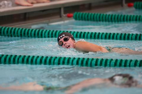 TFS Athletics. Three-time state champion swimmer Madison Dampier recently signed to continue her swimming career at the University of Cincinnati.