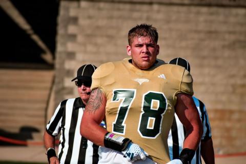 Wade Cheek/The Clayton Tribune. Four-star interior offensive lineman Justin Hasenhuetl announced his decommitment from Georgia Tech earlier this week. 