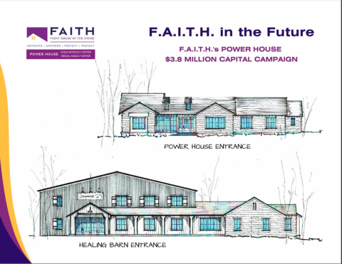 Submitted. A rending of the new Power House for F.A.I.T.H. shows a look at the plans for the new facility.