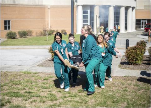 Submitted photo. Piedmont University will be conducting its annual comprehensive mass casualty drill on Wednesday, March 19, on the Piedmont University Demorest Campus grounds to ensure the preparedness of the community. 