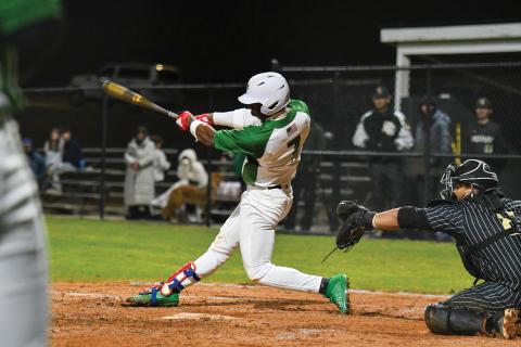 Wade Cheek/The Clayton Tribune. Tallulah Falls junior infielder Ashton Roache led the Indians over Loganville Christian Academy, stealing six bases to set a single-game record, while also breaking the all-time TFS steals record. 