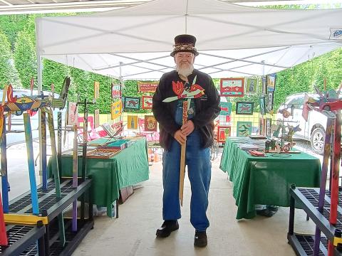 Megan Horn/The Clayton Tribune. Rabun County local Charlie Dingler held the third annual Dinglerfest 2025 May 3 and 4 to benefit nonprofit Sid Weber Memorial Cancer Fund.