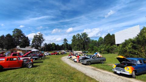 Photo courtesy Conner Horn. Pharoahs Car Club of Clayton, Ga. recently held the “Pharoahs Drive-In Movie Car Show 2025” at the Tiger Drive-In in Rabun County. There were many classic cars on display at the event. 