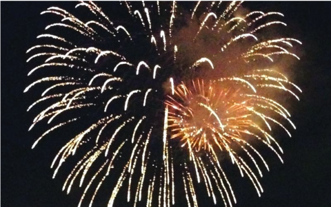 File photo/The Clayton Tribune. Fireworks will be lighting up the night sky this weekend in Rabun County as locals and visitors celebrate Independence Day. Locations who will have fireworks through the weekend are Lake Rabun, Lake Burton, Dillard, Sky Valley and the Tiger Drive-In.