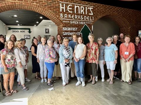Submitted photo.  Building and celebrating community is important at Community Bible Study (CBS). The group regularly gathers for fellowship. 
