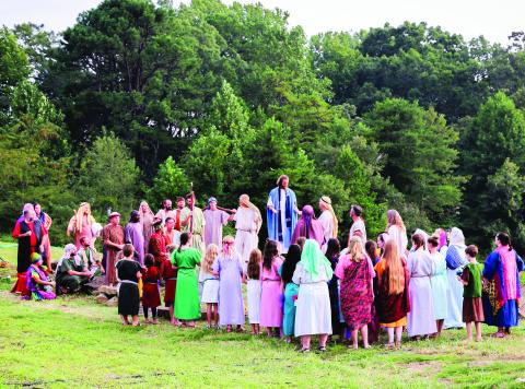 Submitted photo. His Last Days will be performed on Aug. 30 and Aug. 31 on the Tallulah Falls School property. This is the 43rd annual presentation of the outdoor passion dramas.