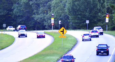 File photo Enoch Autry/The Clayton Tribune. The school zone cameras on U.S. 441 now will flash between 7-9 a.m. and 2-4 p.m. “at full force” for school at the Tallulah Falls School.